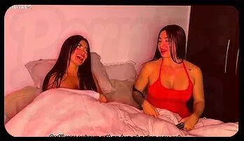 Intense Lesbian Stepsisters Get Naughty After Watching Adult Content - Silvana Lee & Angel Cruz