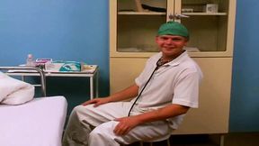 Pervish doc fucks busty MILF's amazing pussy