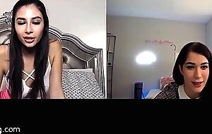 WebYoung Gianna Dior Shows How To Fuck To Her Virgin BFF Evelyn Claire During A Remote Session