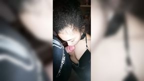 Black teen lass gets banged rough with a vibrator