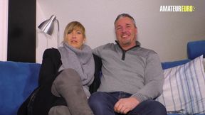 Hot MILF Debby Fucked Hard In Her First Sex Tape - AMATEUR EURO