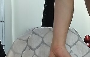 Anal play with toys