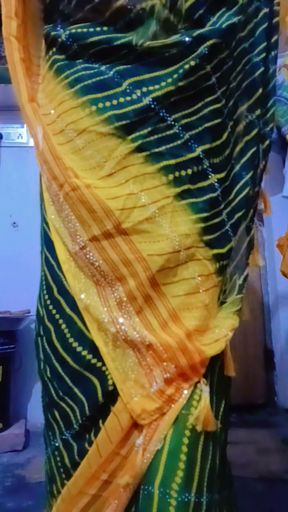 Sapana crosseder ki lajwab sexy saree xxx