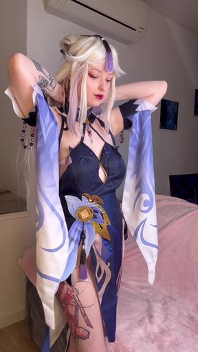 Fantasy anime cosplay