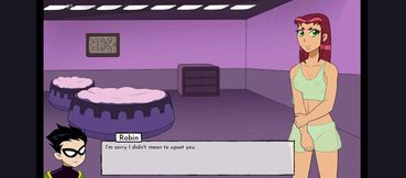 The perverted game of the Teen Titans