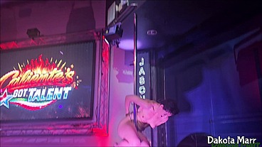 Winning Pole Dance Routine At Caliente Talent Show