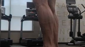 Tempest checking out hotel gym