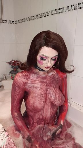 Mad Moxxi Messy Body Paint Bath Removal