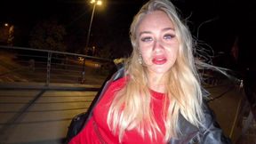 Public Blowjob! Look All How I Suck My Cock.