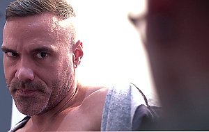 Furious stepdad barebacking twink stepson to calm down