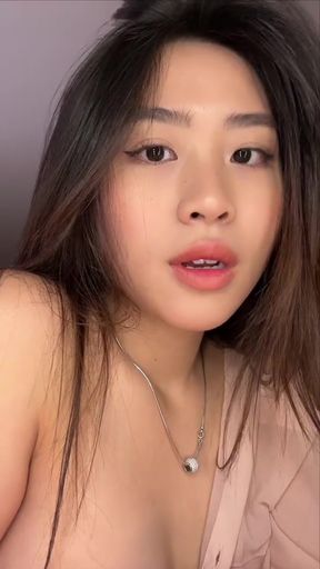 Vietnamese teen gets face fucked on TikTok