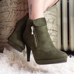 I Love the Way Booties Look on My Petite Size 6 Feet Don&#039;t You. I Know You Do, You Are Completely Addicted to Booties