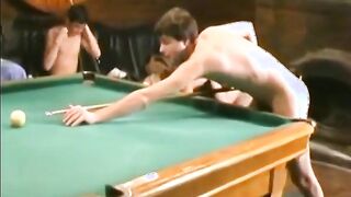 Russian Soldiers Play Pool in Nude234