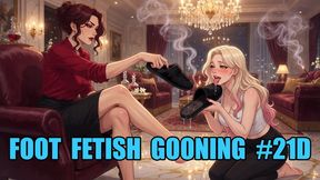 Foot Fetish Gooning #21D: Your Mind Melts Under Perfect Arches (Animated, Music, Text)