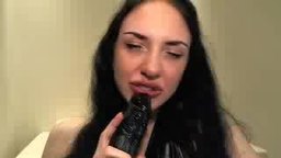 bj on a huge dildo vol. 3