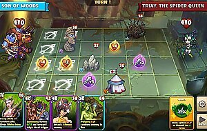 CUNTWARS GamePlay - DIVINE ARENA - HORNY BEAR WITH BITCHES 410 HP