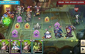 CUNTWARS GamePlay - DIVINE ARENA - HORNY BEAR WITH BITCHES 410 HP