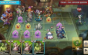 CUNTWARS GamePlay - DIVINE ARENA - HORNY BEAR WITH BITCHES 410 HP