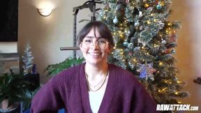 Kitty Valance's Pink Pussy Surprise: A Naughty Holiday Treat