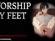 WORSHIP MY FEET JOI // ASMR