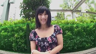 Older JAV gal is going to teach the younger one to suck
