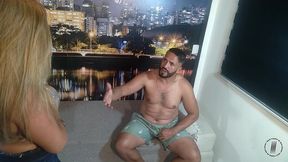 rebecca santos mostrando tudo e mais um pouco nos bastidores do tigr&atilde;o!!
