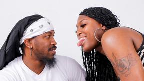 ”BLACK TGIRLS - Senovia Enjoys A Massive monster cock On Her Butt”