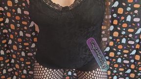 A spooky spreader bar pissy punishment for Tinylittlebabyg