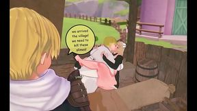 Old King fucks Chubby Milf Cartoon Animation