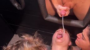 bachelorette party done right: taking the stripper to a gloryhole - cliff media productions