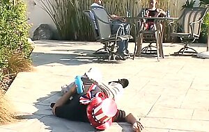 Aubrey Adams pussy is fucked by a huge cock