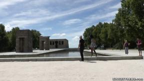 ”Beautiful Spanish babe public fucked”