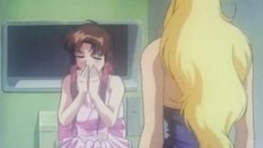 ”Anime tbabe gets sucked”