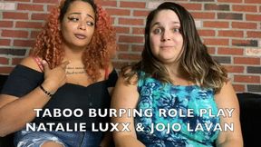Taboo Role Play with burps in the face ft Natalie Luxx mp4