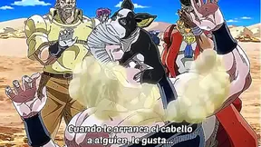 Jotaros Steamy Desert Encounter in Egypt – Jojos Hentai Adventure Begins