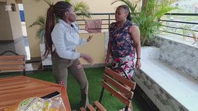 AFIGHT IN RESTAURANT BETWEEN A WAITRESS AND HER BOSS