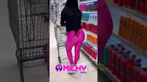 Hot girl with the biggest ass and tits has free sex
