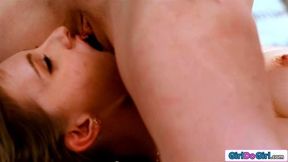 I am sucking on my stepmommys huge boobs