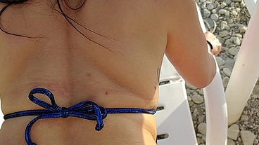 Onlymaya - Sex on the beach with the Lifeguard.
