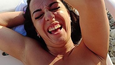 Onlymaya - Sex on the beach with the Lifeguard.