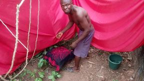 During the faith. I used to go to the forest and cum hot