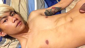 Asian Twink Boy Pumps His Dick - Xander Ridge - TXXXMStudios