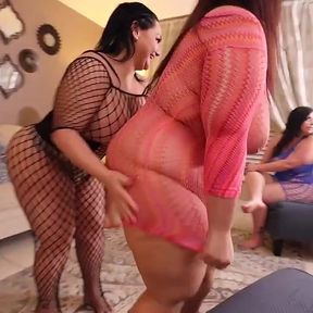Four Fat Chicks Fucked at Bachelorette Party by BBC
