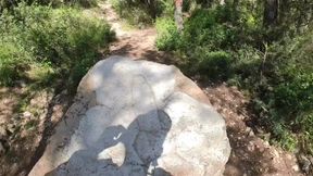 Cumming in the mountains (I got caught)