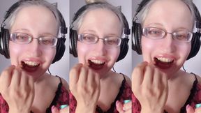 Asmr Blueberry Eating - Asmr, Eyeglasses, Giantess