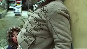 Czech couple enjoys public blowjobs and doggy style