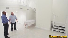 Classy Cuckold Tale: Latina Tgirl, High Heels & Interracial Assfucking