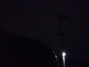 Walk around with a naked erection at midnight - このルートは車や灯りのついている家が増えてriskyになってきた／深夜に近所を全裸勃起で徘徊／0505
