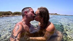 the non-mermaid: big-ass teen lina fucked in a vacation paradise (underwater sex)