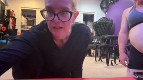 Sissy push-up challenge